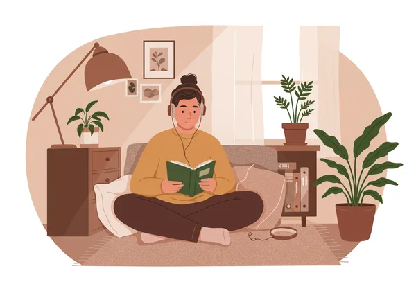 成人進行自我照顧,在寧靜的環境中蓬勃發展