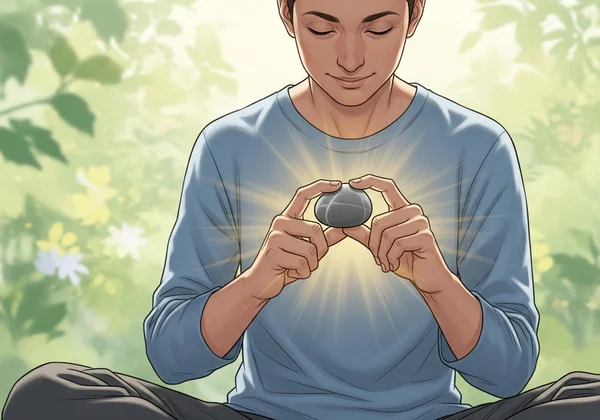 Person uses stimming for emotional expression and focus