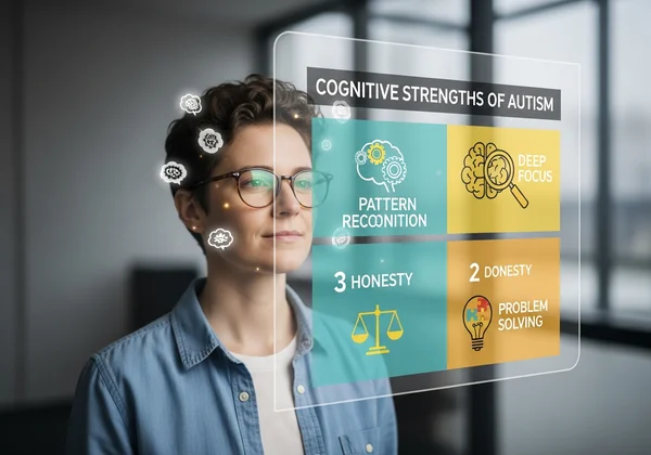 Diagram of autistic cognitive strengths