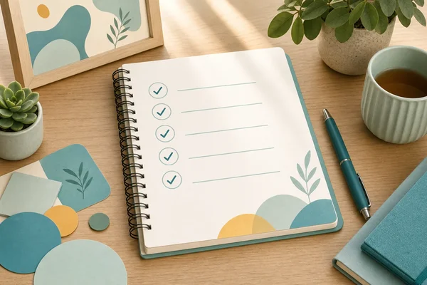 Calm next steps checklist